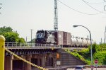 NS GP38-2 High nose Locomotive in the yard